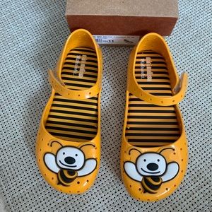 Mini Melissa Furadinha Bee Shoes